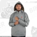 102- Hooded Windbreaker With Inner Padding - Ash (উইলসন জ্যাকেট - অ্যাশ) - Image 6