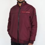 Biker Special Prada Jacket - Maroon - Image 2